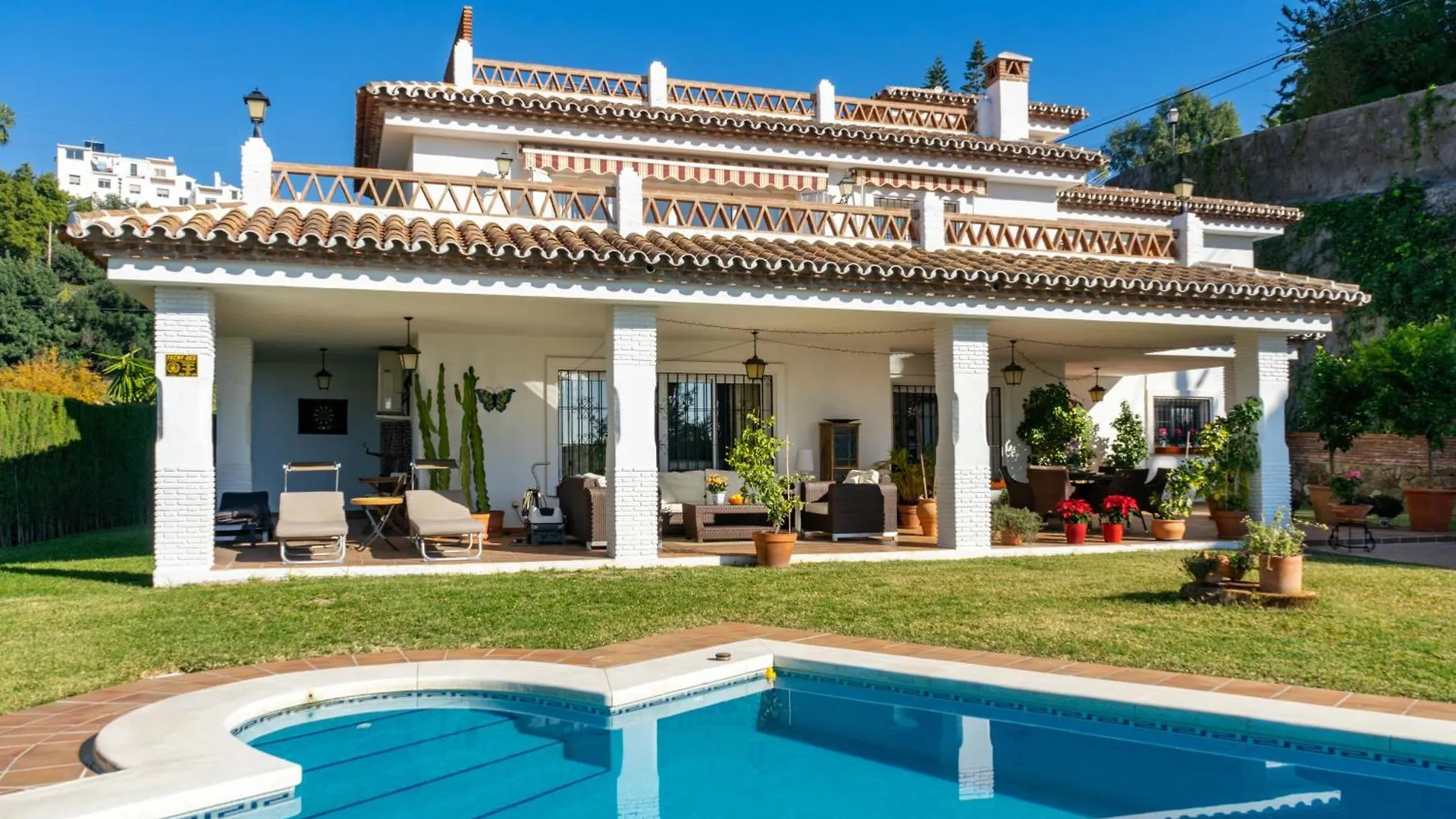 Stunning Villa With Private Pool Near Fuengirola And Mijas Pueblo By Costarentals - Ref 41